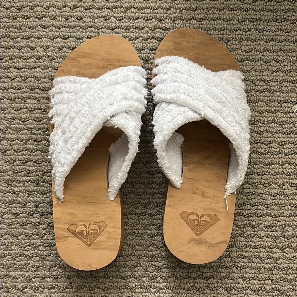 Roxy Women's White Sandals